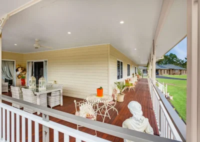 The Brewood veranda