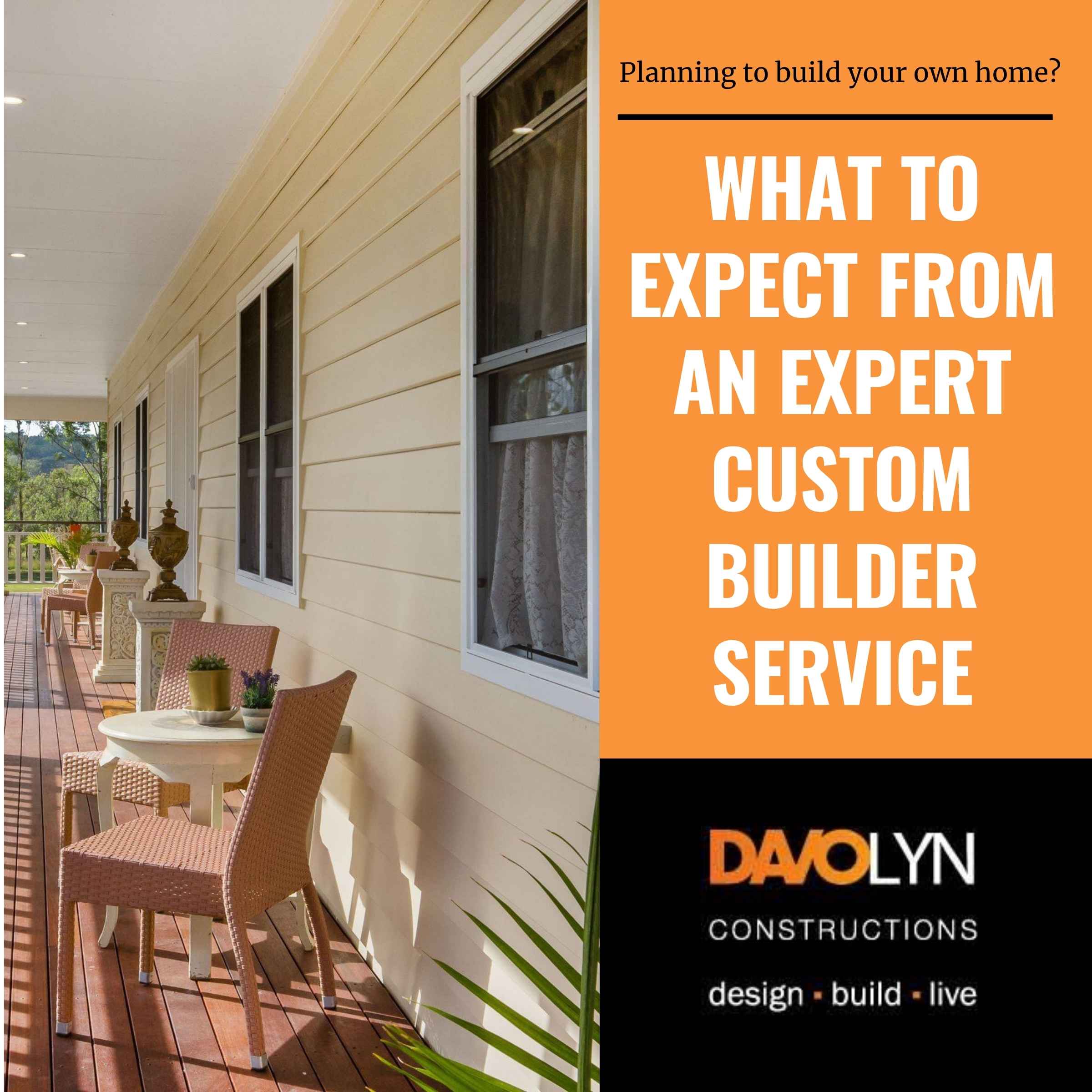 What to Expect from Expert Custom Builder Service in Laidley & Plainland