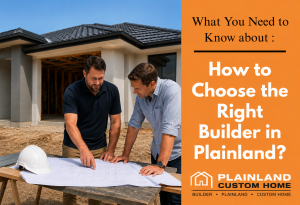 Modern custom home built by Builder Plainland in Queensland