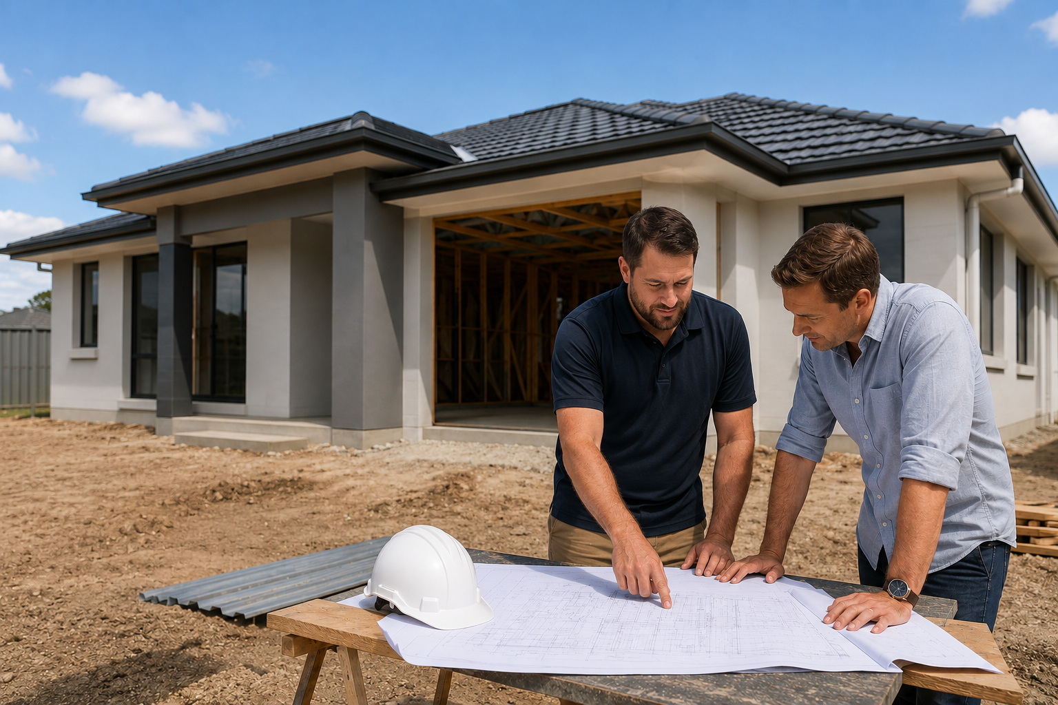 Davolyn Construction custom home planning photo