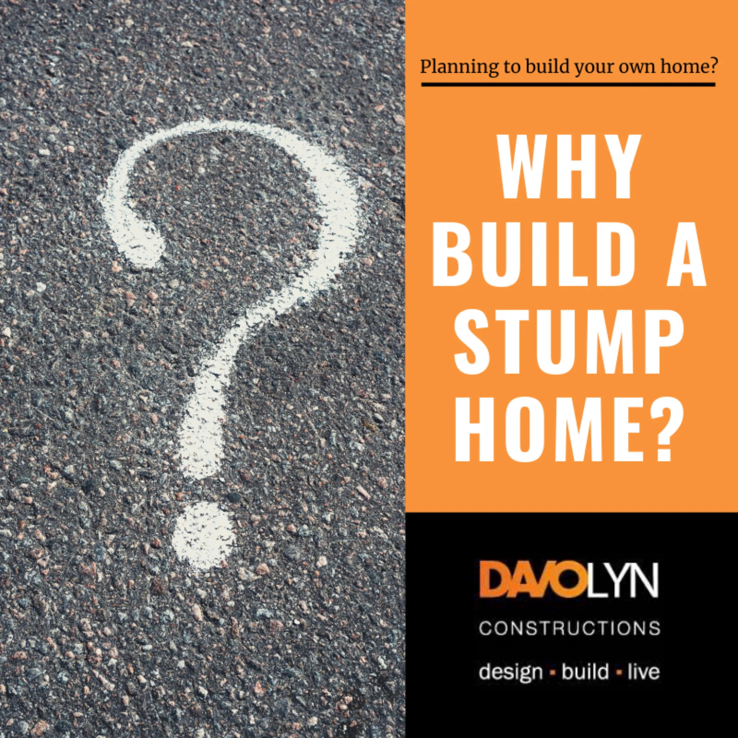 Why Build a Stump Home